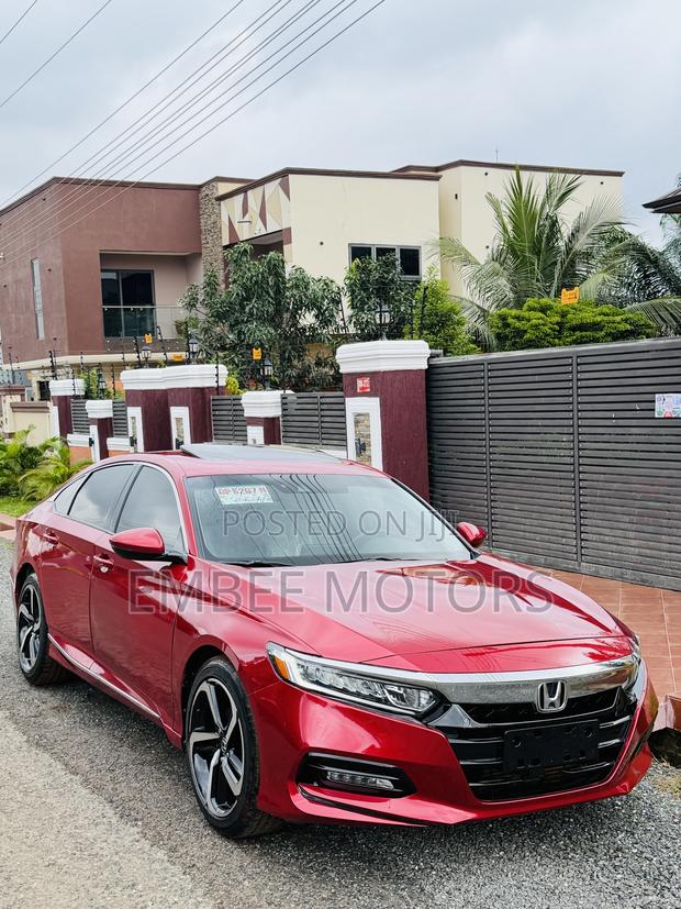 Honda Accord EX-L (2.0L 4cyl Turbo 10A) 2019 Red