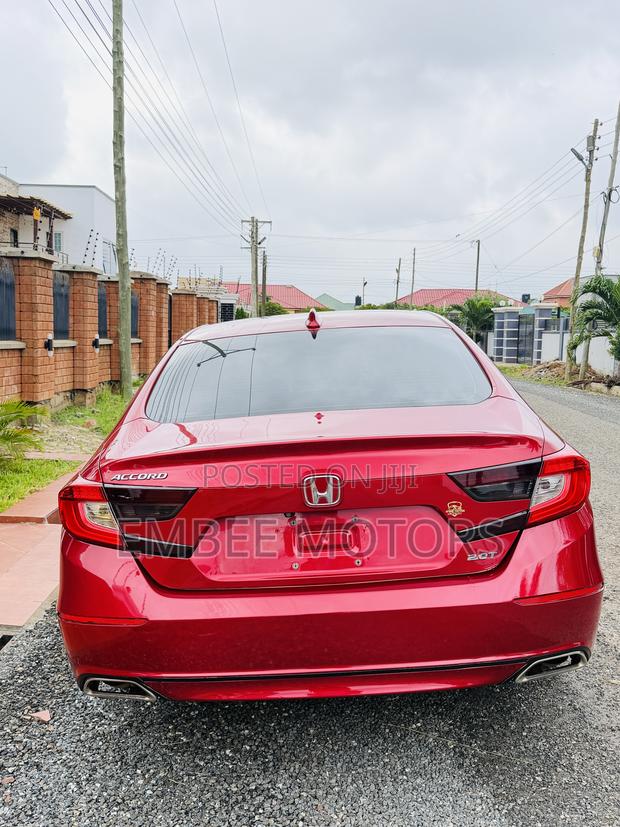 Honda Accord EX-L (2.0L 4cyl Turbo 10A) 2019 Red