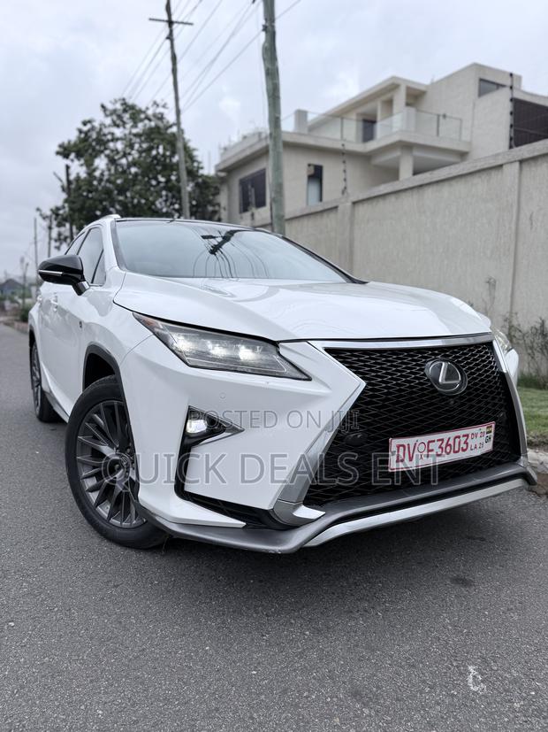 Lexus RX 350 F Sport AWD 2017 White