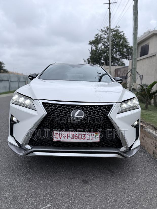 Lexus RX 350 F Sport AWD 2017 White