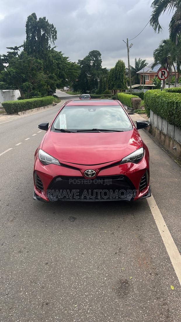 Toyota Corolla XSE 4dr Sedan (1.8L 4cyl CVT) 2017 Red