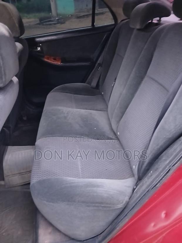 Toyota Corolla 2007 Red