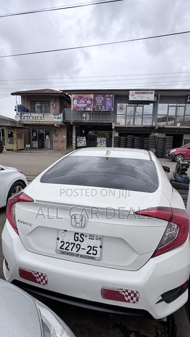 Honda Civic EX-L Sedan 2018 White