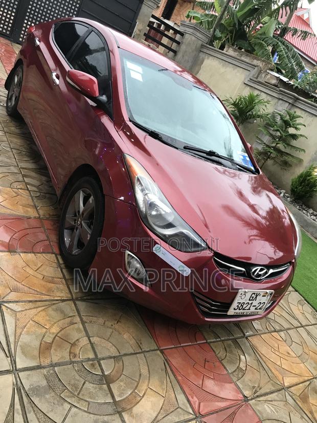 Hyundai Elantra GLS Sedan FWD (1.8L 4cyl 6A) 2013 Red