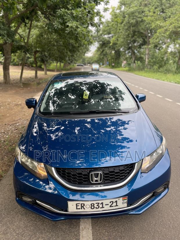 Honda Civic EX 4dr Sedan (1.8L 4cyl CVT) 2014 Blue