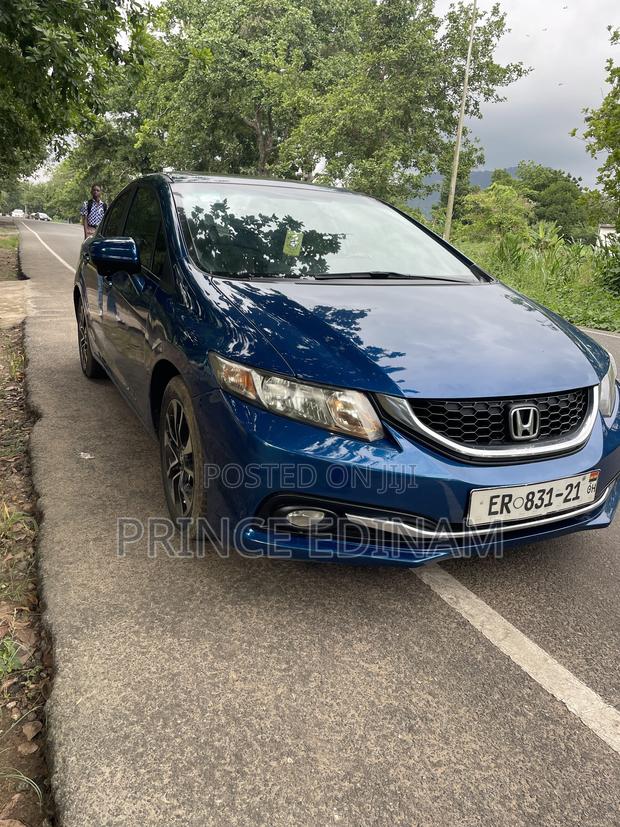 Honda Civic EX 4dr Sedan (1.8L 4cyl CVT) 2014 Blue
