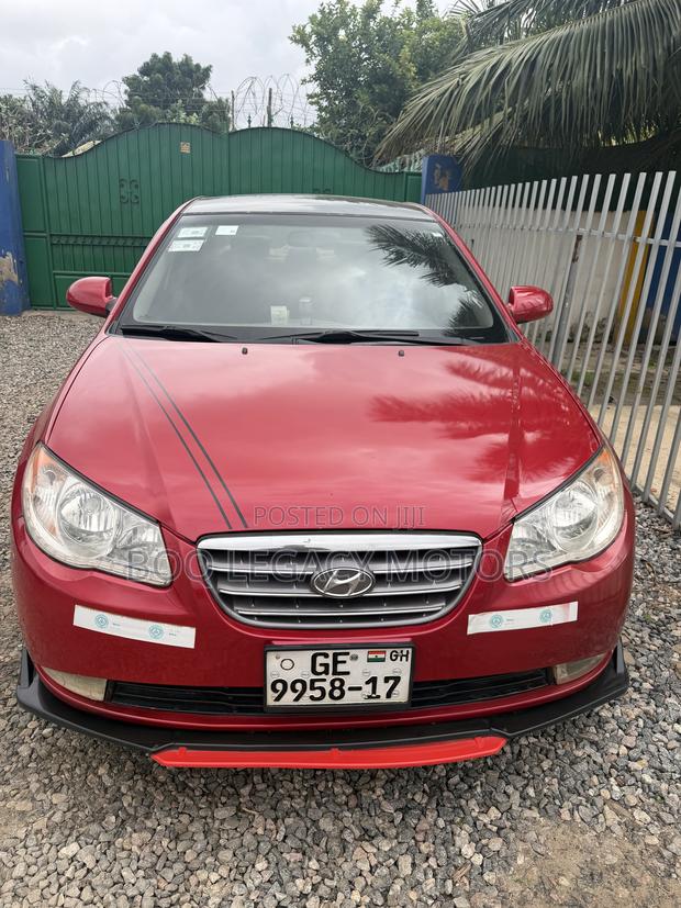 Hyundai Elantra 2008 Red