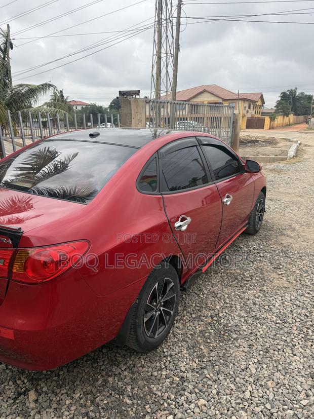 Hyundai Elantra 2008 Red