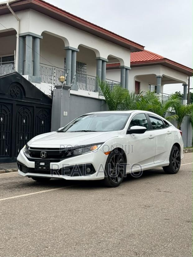 Honda Civic Sport Sedan 2019 White