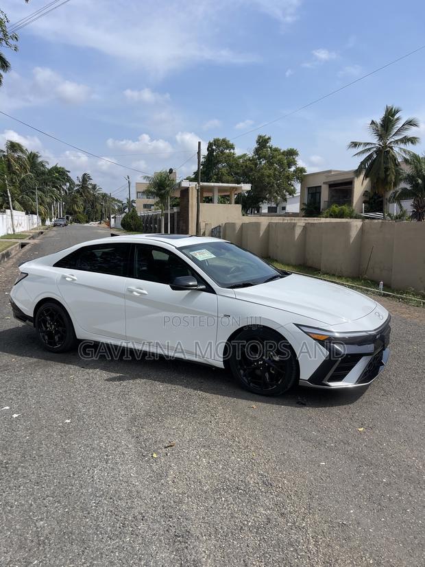 Hyundai Elantra N Line DCT 2025 White