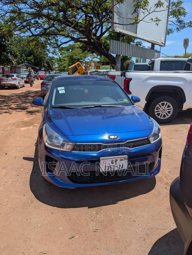 Kia Rio S Sedan 2019 Blue