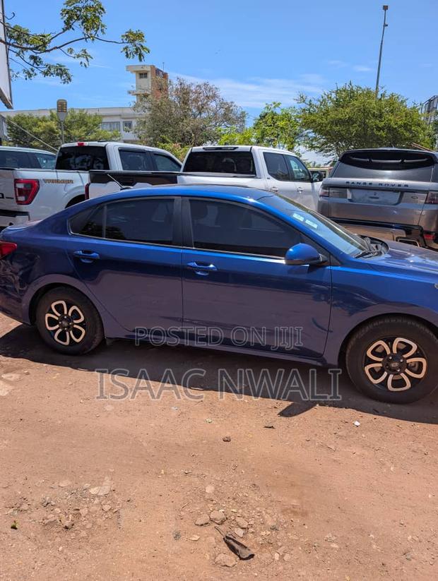 Kia Rio S Sedan 2019 Blue