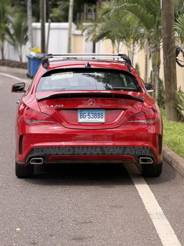 Mercedes-Benz CLA-Class CLA 250 4MATIC Sedan 2015 Red