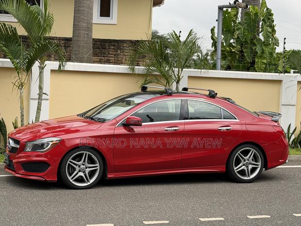 Mercedes-Benz CLA-Class CLA 250 4MATIC Sedan 2015 Red