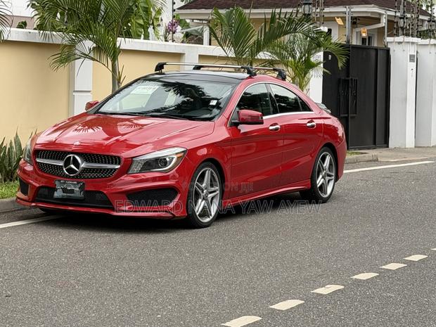 Mercedes-Benz CLA-Class CLA 250 4MATIC Sedan 2015 Red