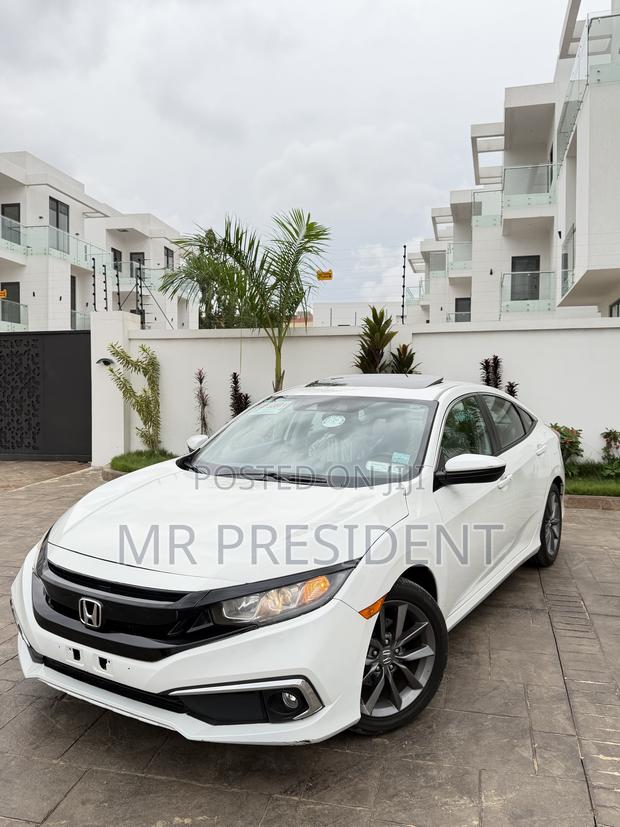 Honda Civic EX Sedan 2019 White