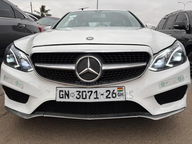 Mercedes-Benz E350 2015 White
