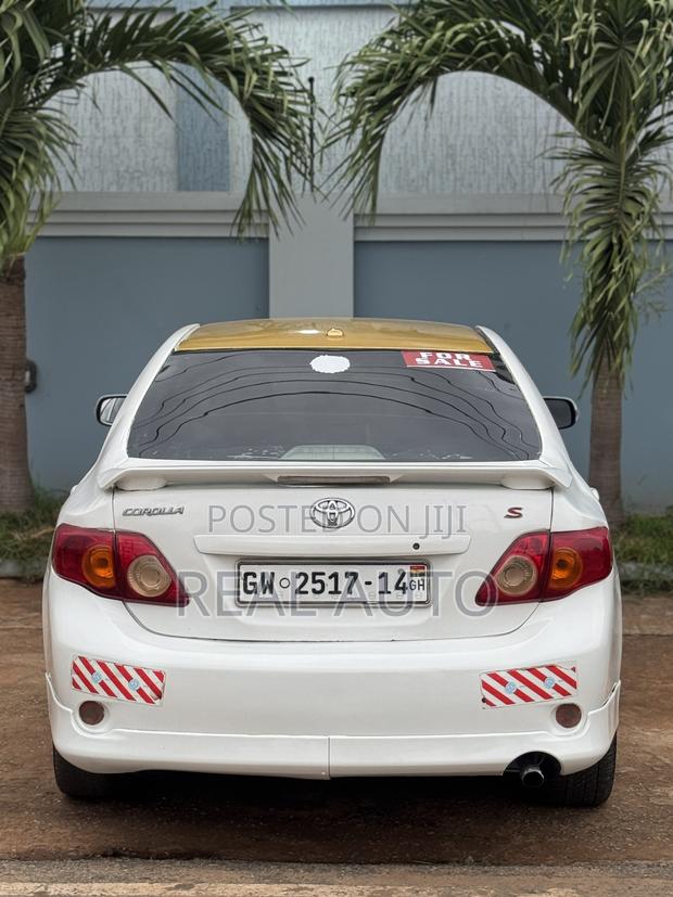 Toyota Corolla S 4dr Sedan (1.8L 4cyl 4A) 2009 White
