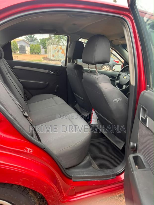 Chevrolet Aveo 2010 Red