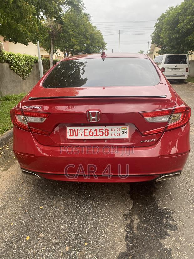 Honda Accord Sport 2018 Red