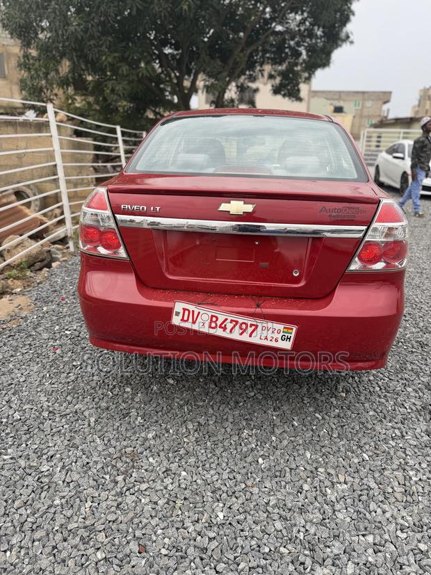 Chevrolet Aveo 2010 Red