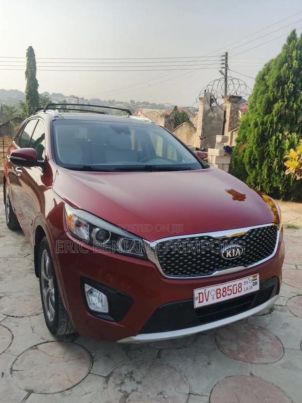 Kia Sorento 3.3L SX FWD 2017 Burgundy