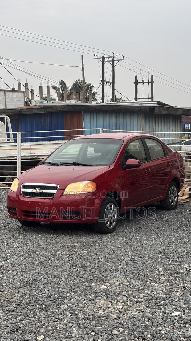 Chevrolet Aveo 2010 Red