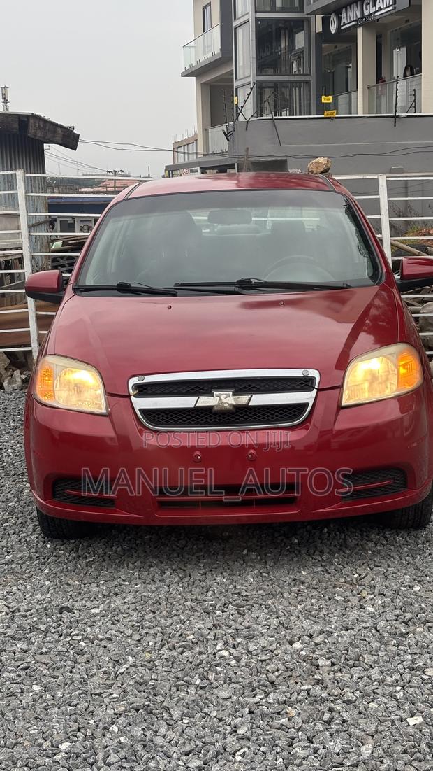 Chevrolet Aveo 2010 Red