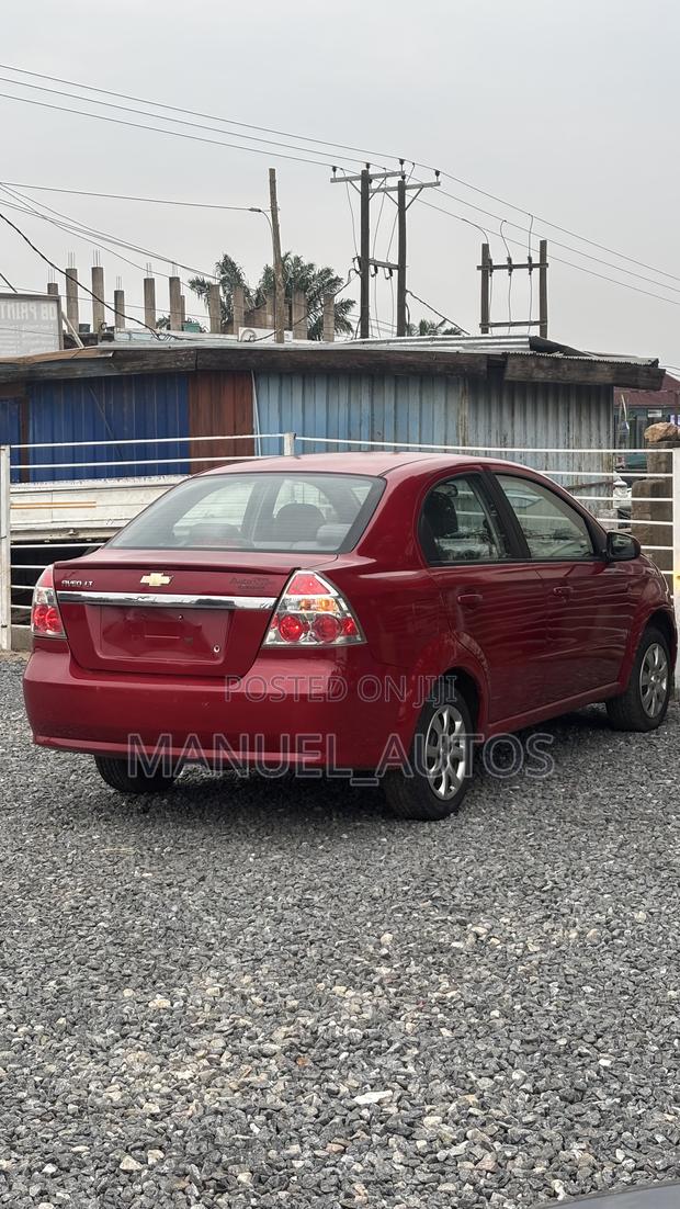 Chevrolet Aveo 2010 Red