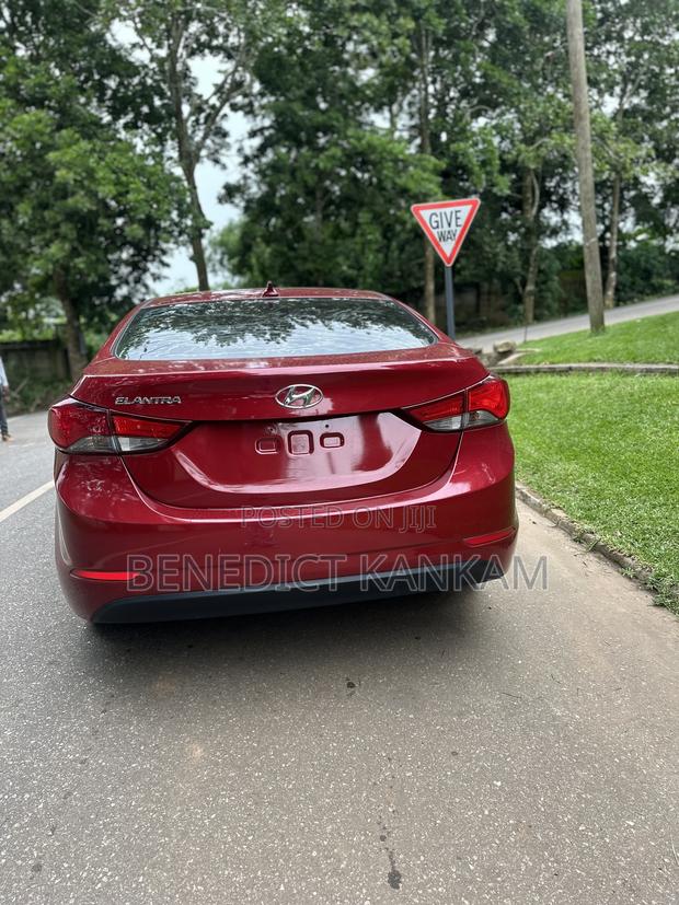 Hyundai Elantra 2015 Burgundy