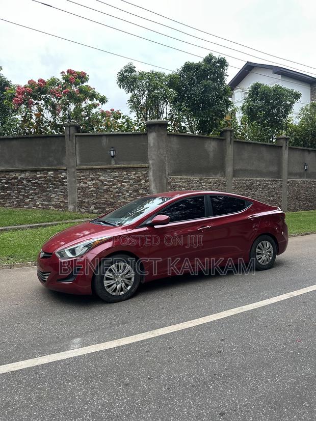 Hyundai Elantra 2015 Burgundy