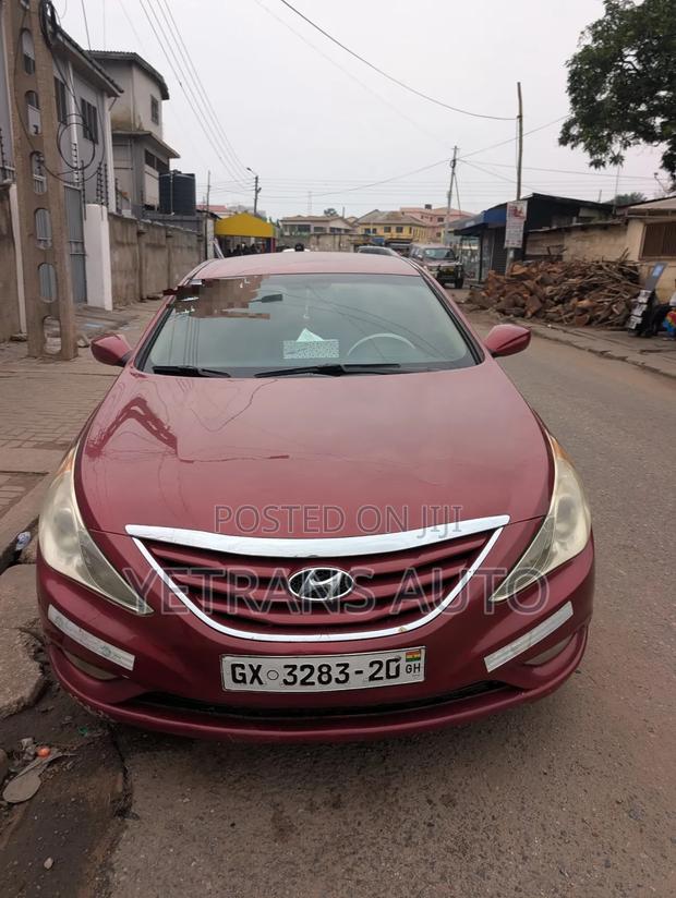 Hyundai Sonata 2012 Burgundy