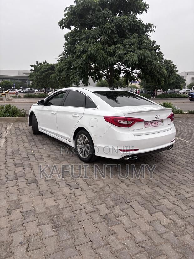 Hyundai Sonata Sport Sedan FWD (2.4L 4cyl 6A) 2017 White