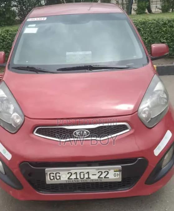 Kia Morning 2012 Red