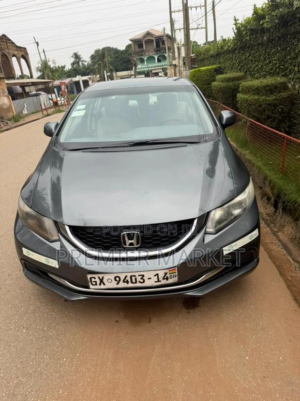Honda Civic EX 4dr Sedan (1.8L 4cyl CVT) 2015 Gray
