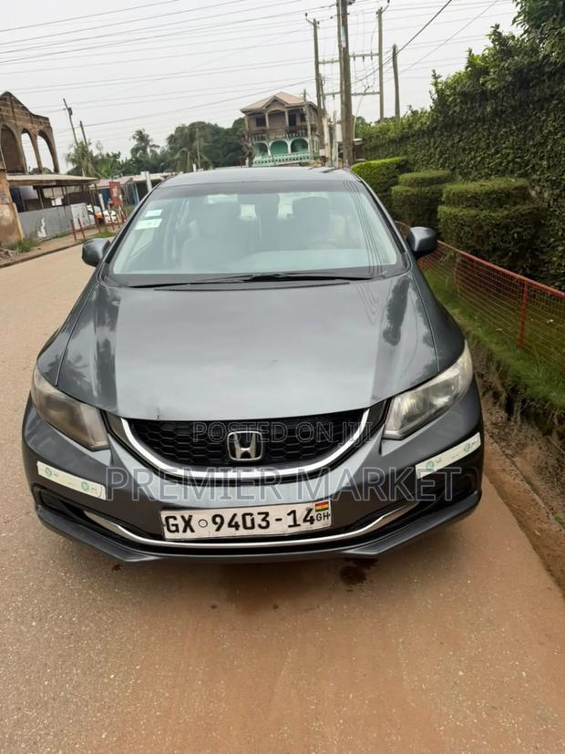 Honda Civic EX 4dr Sedan (1.8L 4cyl CVT) 2015 Gray
