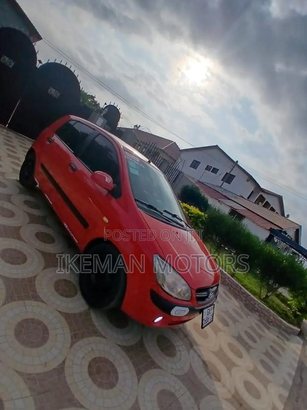 Hyundai Getz 2010 Red