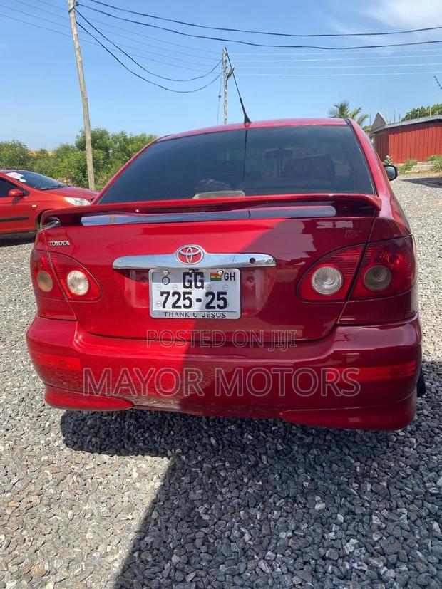 Toyota Corolla 1.8 2008 Red