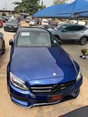 Mercedes-Benz C300 Luxury 4matic Sedan AWD (2.0L 4cyl 7A) 2017 Blue for sale
