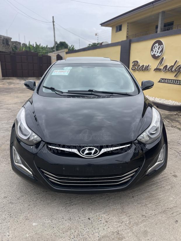 Hyundai Elantra Limited 4dr Sedan (1.8L 4cyl 6A) 2014 Black