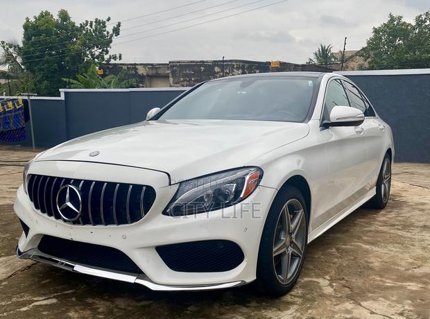 Mercedes-Benz C300 Sport 4dr AWD 4Matic Sedan (2.0L 4cyl 7A) 2015 White