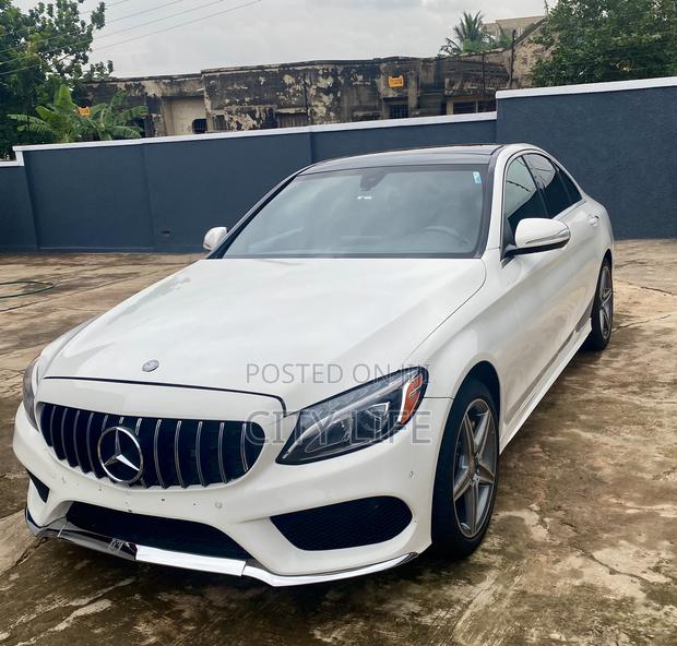Mercedes-Benz C300 Sport 4dr AWD 4Matic Sedan (2.0L 4cyl 7A) 2015 White