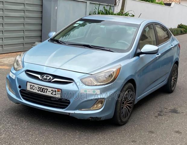 Hyundai Accent GLS 4dr Sedan (1.6L 4cyl 6A) 2014 Blue