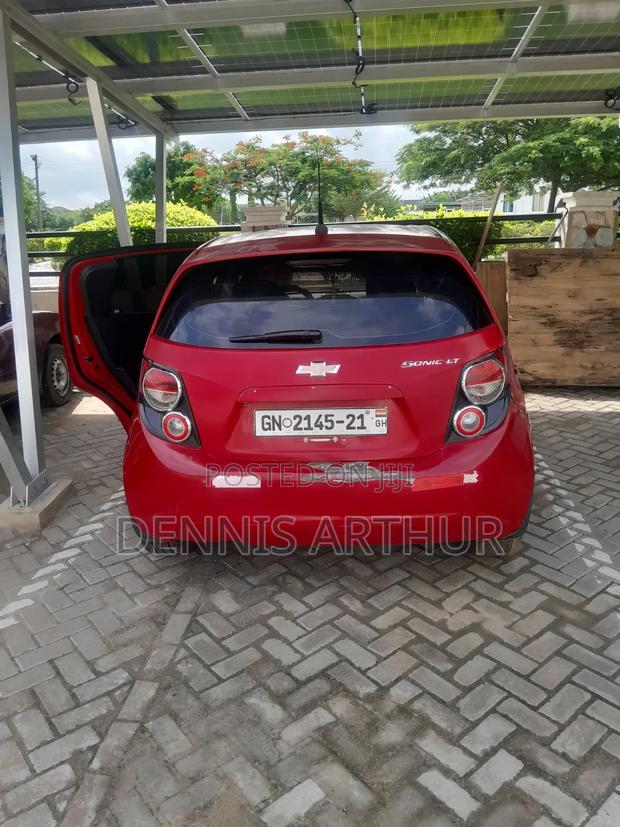 Chevrolet Sonic 2013 Red