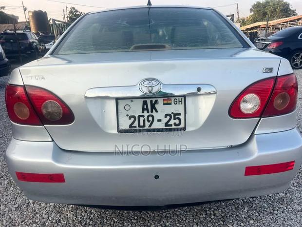 Toyota Corolla 2008 Silver