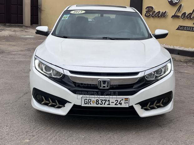 Honda Civic EX-L 4dr Sedan (1.5L 4cyl) 2017 White