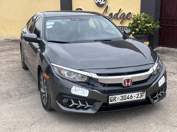 Honda Civic EX Sedan 2018 Gray
