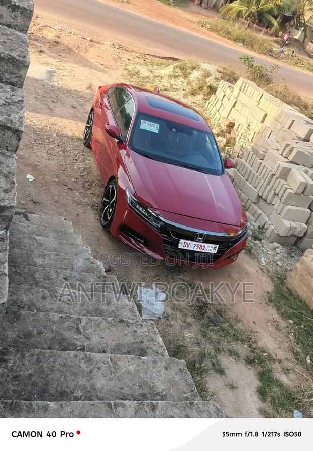 Honda Accord Sport (1.5L 4cyl Turbo CVT) 2019 Red