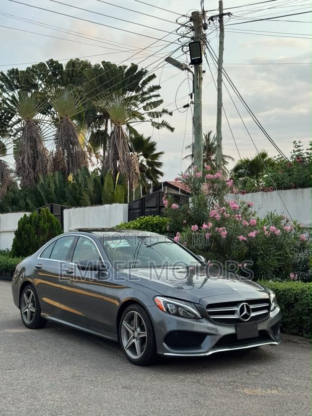 Mercedes-Benz C300 Sport 4Matic Sedan AWD (2.0L 4cyl 7A) 2017 Gray
