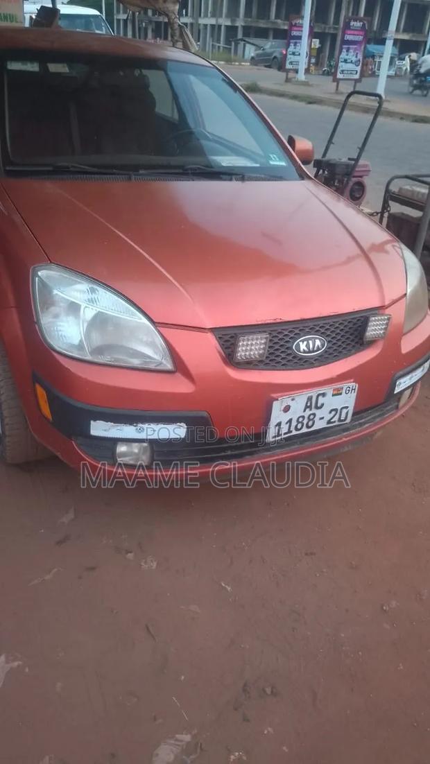 Kia Rio 2008 Orange